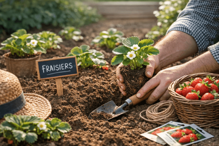 Quand planter les fraisiers : la bonne période selon la variété, le climat et le type de plant