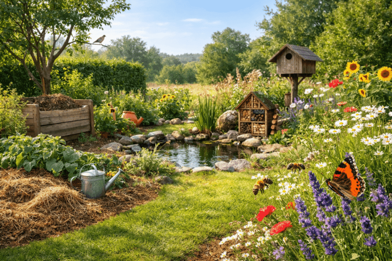 Jardin écologique : comment créer un espace plus naturel sans se compliquer la vie