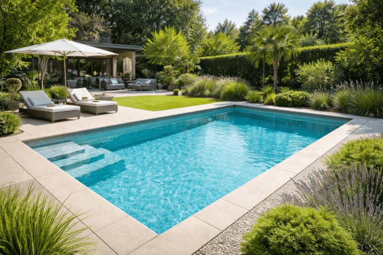 Piscine enterrée : prix, types et budget réel